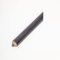 PROVISTON Lot de 5 plinthes quart de barres 14 x 14 x 2000 mm, en bois massif noir, à coller, clipser, vis et clous, 10 m