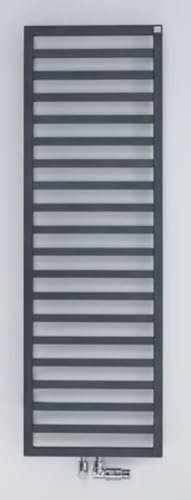 Zehnder Design-Heizkörper Quaro QA-180-060, 1835x30x600, ZQ100360B300000, Heizkörper: Schwarz RAL 9005