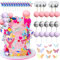 JeVenis Iridescent Disco Balls Birthday Cake Decoration Birthday Party Decorations Iridescent Butterfly Cake Toppers Music Theme Party Supplies
