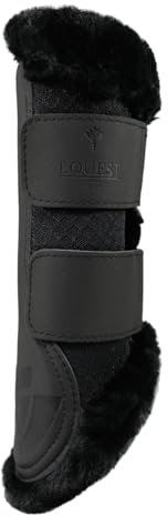 EQuest Air Flow Mesh Gamasche 2.0, 2er Set, schwarz, M/Cob - Beinschutz für Pferde