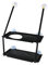 Cat Window Hammock - Double Layer Sunny Seat Perch Mounted Cat Bed with Suction Cups - Black