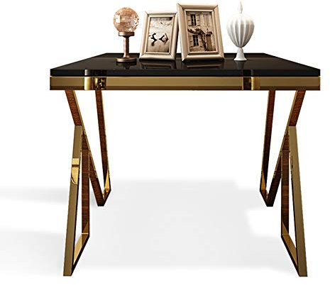 MEILISHAOMEI Wohnzimmer Metall Beistelltisch Quadratischer Sofa Beistelltisch Telefontisch Ecktisch Nachttisch 505055.5CM