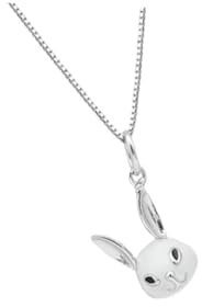 GALPADA Silver Rabbit Pendant Fashion Women's Necklace for Birthday Mother's Day