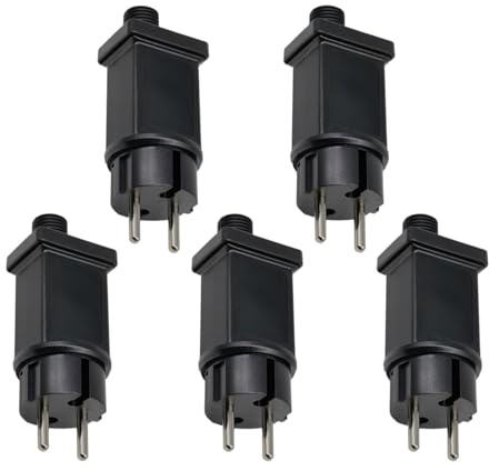 Adaptateur d'alimentation pour guirlande lumineuse 4,5 V, transformateur d'adaptateur IP44, transformateur d'alimentation LED, Noël, 1 A 4,5 W pour adaptateur LED basse tension pour lumières de Noël