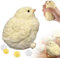 Squishy Huhn,Handgemachte Huhn Squishy Spielzeug,Stress Relief für Party Gefälligkeiten, Fidget Spielzeug für Kinder Teenager Erwachsene Home Office Entspannend(Chickens)