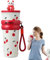 Botellas De Agua Para Niñas - Botella Portátil Infantil Anti-Fugas | Termo Al Vacío Multiusos Para Niños, Mujeres, Profesores, Viajes, Playa Y Actividades Diarias