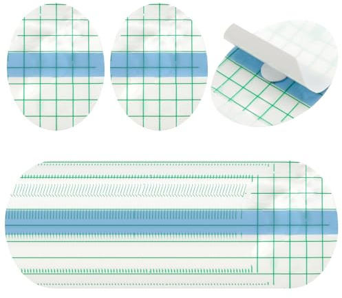 BORISCA 80 Pcs Autocollant Oreille Etanche, Protege Oreille Autocollant Ultra-Minces Cache Oreille Piscine Transparents, Bouchon Oreille Piscine pour la Douche, la Natation, le Surf
