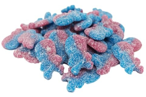 Fruchtgummi Totenköpfe mit Bubblegum Geschmack gezuckerte 300g