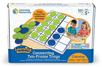 Learning Resources Connecting Ten-Frame Trays