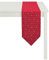 Apelt Tischband, Polyester, rot/Gold, 24 x 175 x 0.2 cm