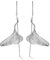 ✦ Geschenke für Frauen ✦Springlight S925 Sterling Silber Damen Ohrringe Ginkgo Blatt Ohrringe Silber 925 Hängend Handmade Schmuck Damen Personalisierte Geschenke, Mädchen Geschenke.(Silber)