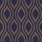 Arthouse Navy Gold Wallpaper Lux Ogee 910203 Full Roll