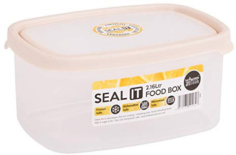 Wham Aufbewahrungsbox, Polypropylen, Creme, 2.1L