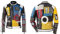 Spike Racer Herren-Lederjacke, Punk-Rock-World, Nieten, Retro, mehrfarbig, Motorradjacke, Biker-Jacke, Mehrfarbige Jacke aus echtem Leder, XL