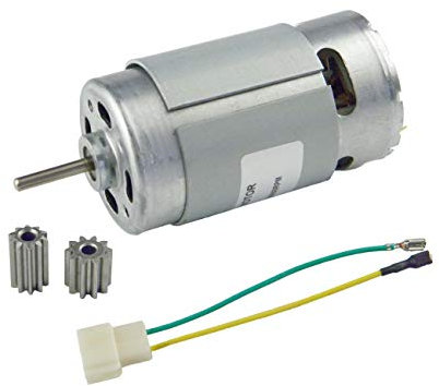CHANCS Getriebe Zubehör Magnetischer Getriebemotor 570 DC 12V 15000RPM Antriebsmotor mit Zahnrädern Zubehör Kinder RC Car