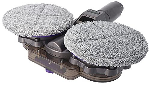 Elektrischer Mopp für Dyson V7, V8, V10, V11, V15 mit Wassertank und 4 Mopp Wischtücher