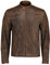 SHOP OF JACKETS LIMITED Giacca da motociclista da uomo in vera pelle da motociclista Cafe Racer vintage marrone, Marrone, M