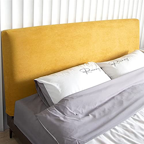 Bett Kopfteil Bezug 120-220CM Kopfteilbezug Bett Dehnbare All-Inclusive Bettkopfteil Hussen Schlafzimmer Staubdichte ​Bett Kopfteil üBerzug Deko (Color : CC, Size : 150cm×70cm)