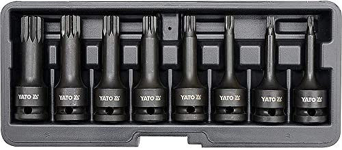 Yato YT-04621, Schlagschrauber-Bitset 23-teilig, 25 und 50mm lang