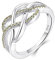 YL Keltischer Ring 925 Sterling Silber August Geburtsstein Peridot Zirkonia Jubiläum Ewigkeit Unendlichkeit Keltischer Knotenring für Damen(Größe 62）