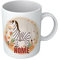 Tazza Animali - Nome Personalizzabile - Zebra - Animali Simpatici - Tazze con Nome - Bambino - Idea Regalo