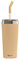 SIGG Helia Muted Peach Kaffeebecher to go (0.45 L), doppelwandig isolierter Thermobecher mit Glas-Strohhalm, auslaufsicherer Tumbler aus Edelstahl für heiße & kalte Getränke