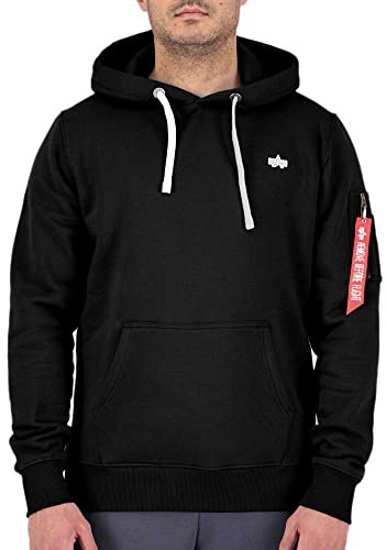 Alpha Industries Herren Alpha Industries Unisex Emb Hoody Kapuzensweat für Herren Kapuzenpullover (1er Pack)