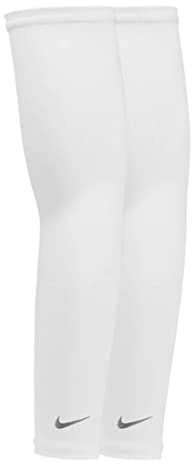 Nike Dri-Fit - Manguitos solares UV para brazo (1 par, unisex, para adultos)