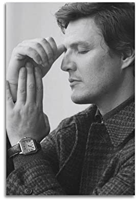 VAIKANHAI Schauspieler Star Pedro Pascal Poster Bild Druck Leinwand Gemälde Schlafzimmer Ästhetik 20 x 30 cm Unframe Stil