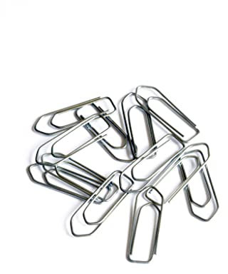 Alevar 100 grapas de acero, pinzas tamaño 33 mm, n.º 4, clip mediano de oficina