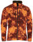 Pinewood Furudal Reversible Camou Fleece für Herren. Zum Wandern, Trekking, Jagd, Hundesport und vielen Outdoor-Aktivitäten (Jagd BRAUN/STRATA Blaze, M)