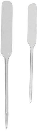 Makeup Nail Spatula Set, Double Head Round Head Oblique Spatula Prevent Deformation for Nail Artist
