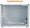 Cryfokt Mini ATX Case, Tempered Glass Wooden Handle Mini PC Case 15.5L for Office