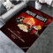 VJKFSWG Film Nacht Clapboard Bereich Teppich Heimkino Film Kunst Teppiche Kino Teppich rutschfeste Spielraum Dekor 200x300cm