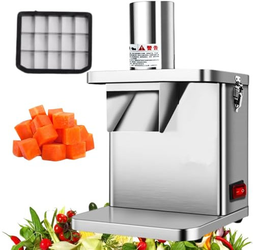 Electric Slicer Shredder, 250W Graters Professional Salad Maker, Electric Slicer Shredder Graters for Kitchen, Graters Chopped Salad Shooter, Electric Salad Machine for Vegetables Carrot,15*20mm
