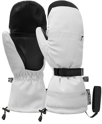 Reusch Cozy R-TEX XT Mitten extra warme, wasserdichte, Winddichte und atmungsaktive Fausthandschuhe Winterhandschuhe Schneehandschuhe Skihandschuhe Fäustlinge Damen