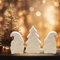 Silikonform Wichtel Weihnachten, Silikonformen Gießformen Weihnachten, Gießform Weihnachten, Silikonform Gießform Weihnachtsbaum, Gipsformen Zum Gießen Weihnachten Für Weihnachtsdekorationen (A)
