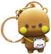 Porte-clés ours, jouets porte-clés Panda - Drôle de couple ours panda porte-clés décor,Pendentif de sac à bijoux en forme d'animal mignon de 5 cm/1,97 pouces pour garçons et filles