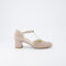 Paul Green Peeptoes & Slingpumps 3807-047, Lack/Brush, Rot, Damen EU 6/39