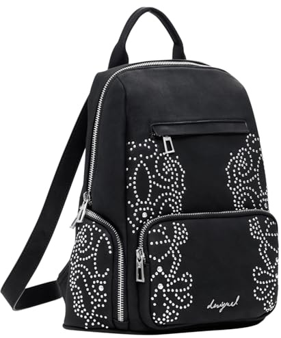 Desigual Rucksack Freizeitrucksack Chester Poker Face Mini Backpack Black schwarz