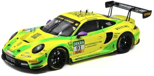 Minichamps Manthey Grello Porsche 911 GT3 R #91 DTM Norisring 2023 – Thomas Preining – Siegerauto – 1:18 Sammler Edition