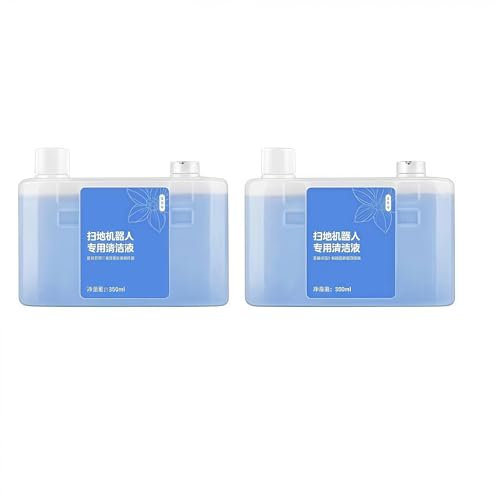 Líquido Limpiador De Suelos Compatible Con Deebot T30 Pro T30 Max T30 Pro Plus Repuestos For Aspiradoras Soluciones De Limpieza De Suelos De 350 Ml(2pc)