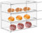 Acryl Bäckerei Vitrine, Gebäck Vitrine, Transparent Brot Kabinett 3 Tier, Acryl Stand für Brot, Keks, Donut, Cupcake für Party, Event, Läden, 49x23x39 cm