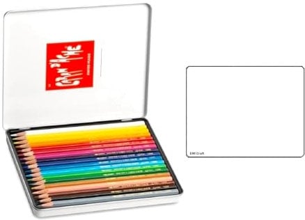 Caran d'ACHE Aquarelle Buntstifte in Metallbox – 18 Stück Swiss color
