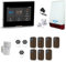 Allarme Casa Senza Fili, Antifurto Wireless con Sirena Esterna, Sistema Allarme Smart WiFi con App, Supporta SIM 4G, Compatibile Alexa. Già Configurato e Assistenza Italia