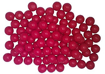 New Legion Rubberballs/Gummibälle Cal. 68 - im Pot 100 rot