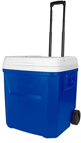 IGLOO Laguna 60 Roller Nevera, Outdoor, Azul, 56 litros