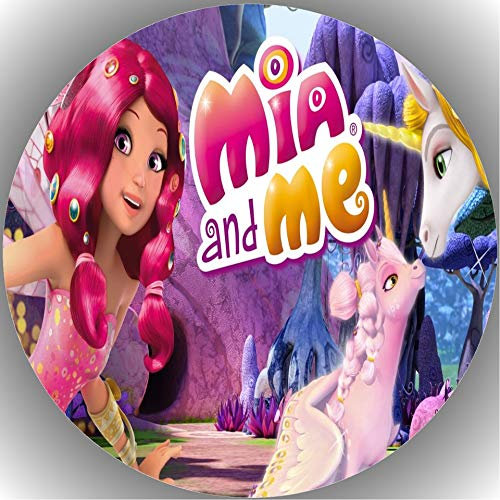 Fondant Tortenaufleger Tortenbild Geburtstag Mia and Me L3