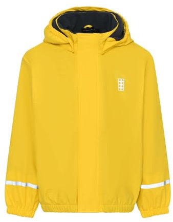 LEGO Wear Unisex Kinder Wear Unisex Gefüttert 5.000 Wassersäule Lwjipe 708 Regenjacke, 207, 122 EU