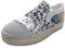 Sunnyuk Flache Schuhe Damen Sneakers, Leichte Atmungsaktiv Colorblock Segeltuchschuhe Fashion Günstig Slip-on Halbschuhe Laufschuhe Große Größe Lässige Elegante Frauen Freizeitschuhe Sportschuhe